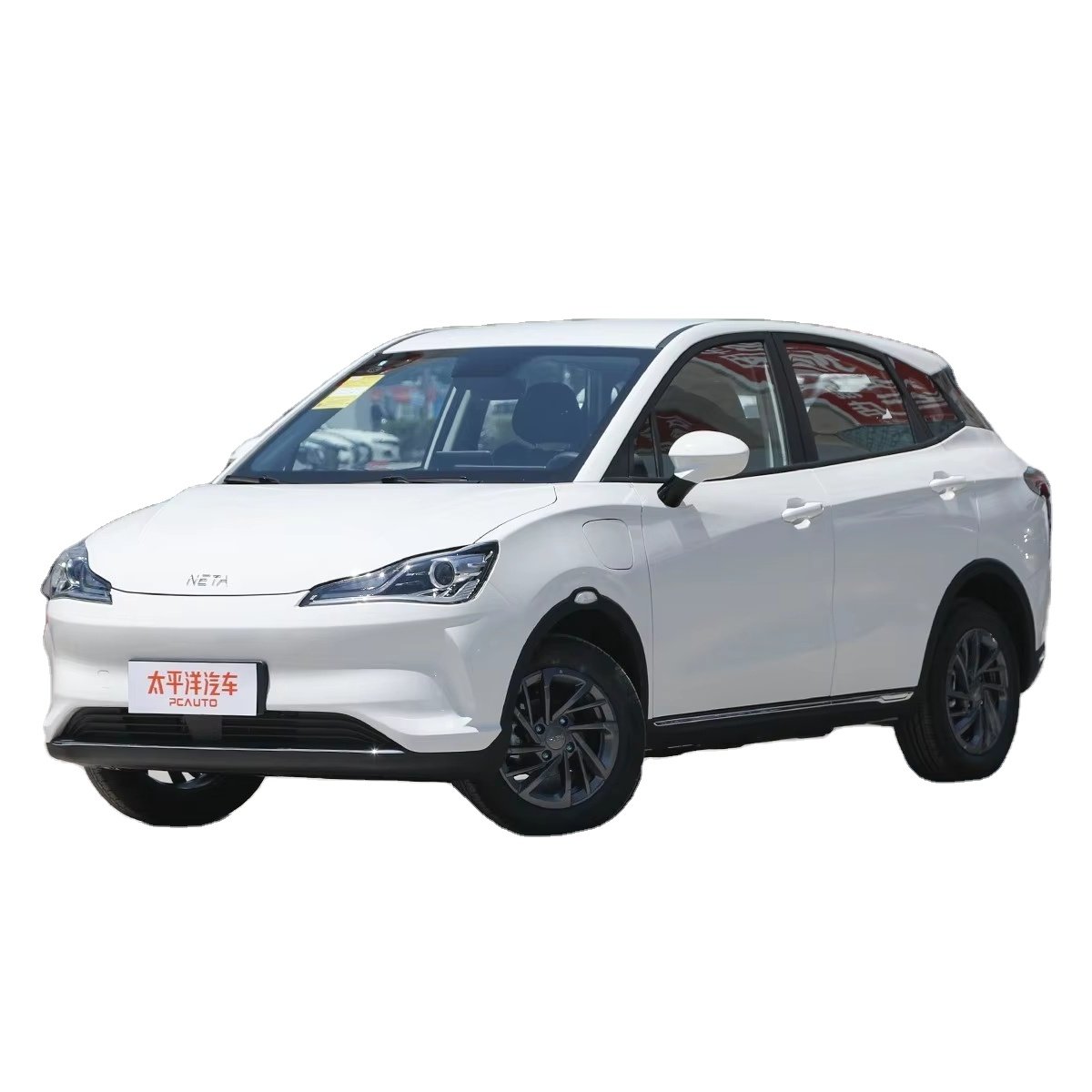 Neta V Electric SUV Second-hand 5-Seater 401KM New Energy Vehicle Four-wheel Electric Vehicle Cruise Control Smart Center Screen